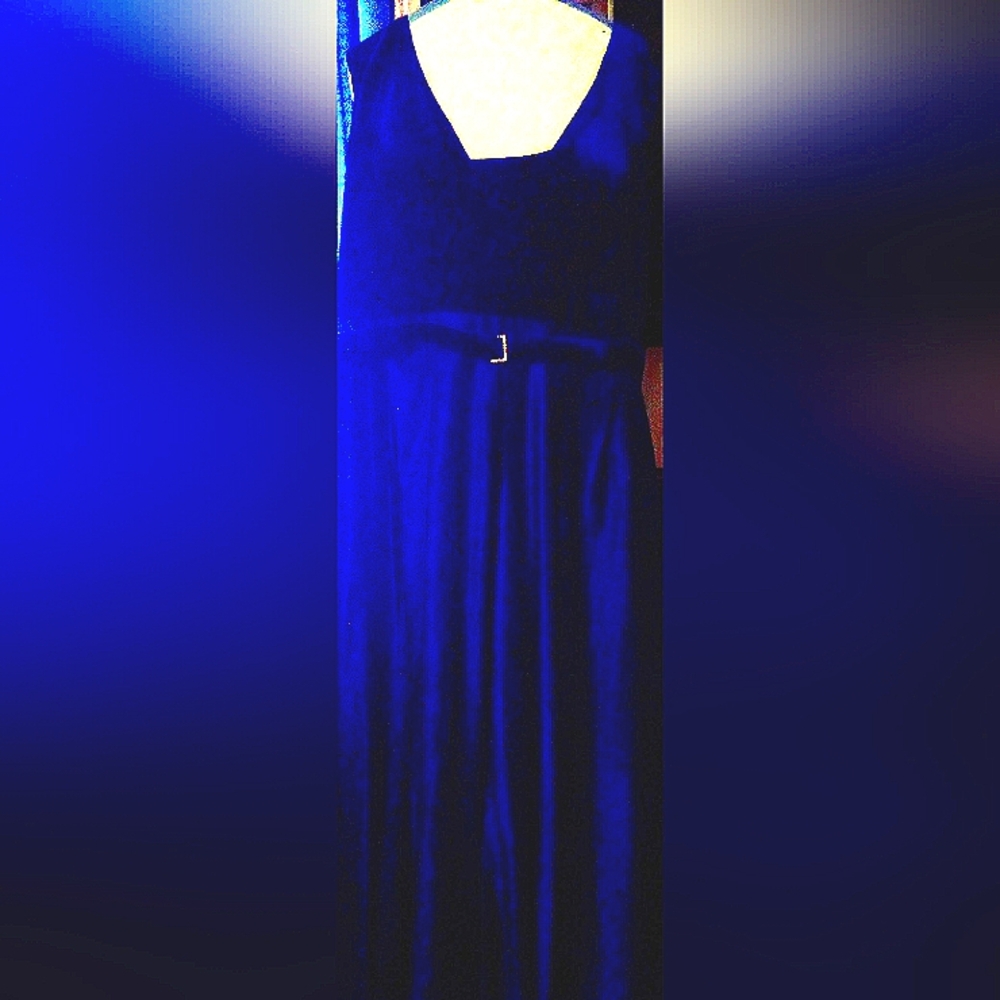 Royal Blue plus size Ballgown size 22 from Amazon